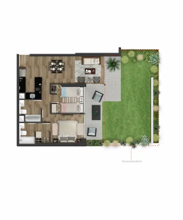 Modelo G · 110,68 m²
